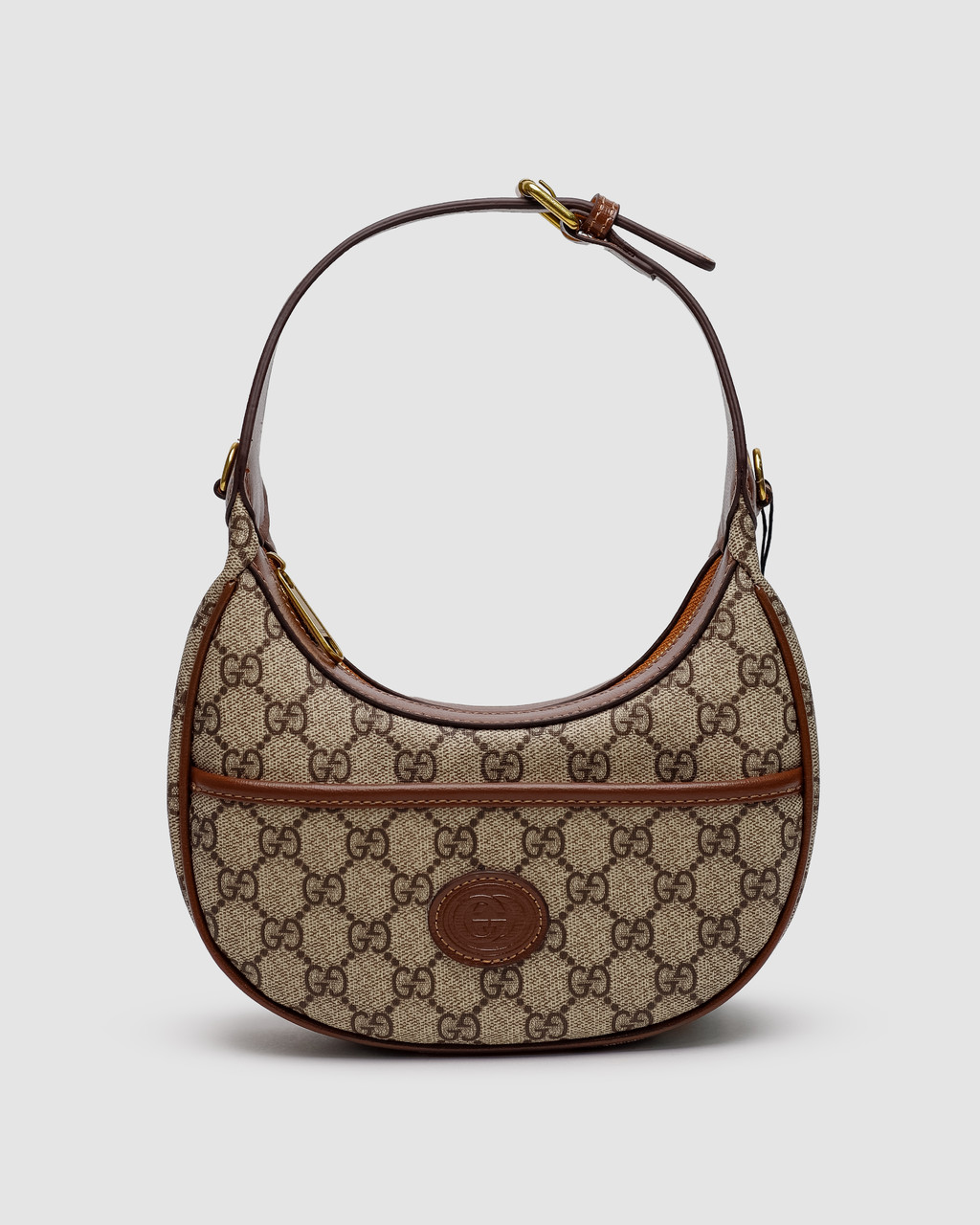 Жіноча сумка Gucci Ophidia GG Shoulder Bag (коричнева) актуальна модна сумочка KIS99471 vkross