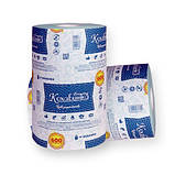 Рушник паперові Кохавинка кольорова Ø 135мм ширина 215 мм 600 аркушів/уп., фото 2