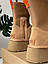 Жіночі високі уги UGG Classic Dipper Boot Chestnut (бежеві) модні зимові черевики 1426 Уги vkross, фото 4