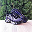 Чоловічі кросівки Nike Air Max TN AIR (чорно-сірі) модні повсякденні кроси 11345 Найк vkross, фото 8