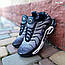 Чоловічі кросівки Nike Air Max TN AIR (чорно-сірі) модні повсякденні кроси 11345 Найк vkross, фото 10