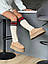 Жіночі низькі уги UGG Sweater Letter Boots Chestnut (бежеві) модні зимові черевики 1429 Уги vkross, фото 6