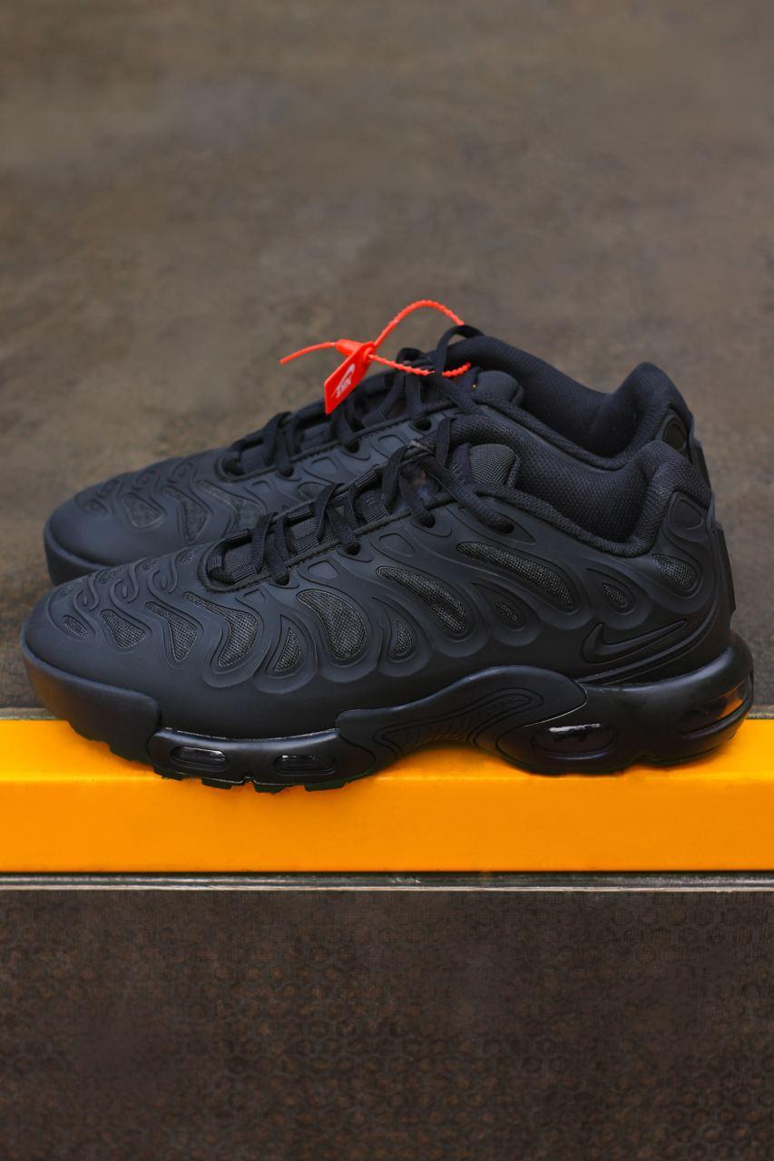 Чоловічі кросівки Nike Air Max Plus Drift Black (чорні) стильні кросівки 1160 Найк vkross