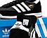 Чоловічі кросівки Adidas SL72 (чорні з білим) спортивні повсякденні кроси 14786 Адідас vkross, фото 7