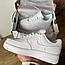 Чоловічі спортивні кросівки Nike Air Force 1 '07 (білі) стильні кросівки 0516v Найк vkross, фото 8