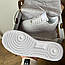 Чоловічі спортивні кросівки Nike Air Force 1 '07 (білі) стильні кросівки 0516v Найк vkross, фото 9