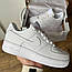 Чоловічі спортивні кросівки Nike Air Force 1 '07 (білі) стильні кросівки 0516v Найк vkross, фото 10