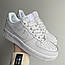 Чоловічі спортивні кросівки Nike Air Force 1 '07 (білі) стильні кросівки 0516v Найк vkross, фото 5