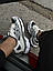 Чоловічі спортивні кросівки Asics GEL-NYC Gray Black (сіро-чорні) модні демі кроси art1288 Асікс vkross, фото 6