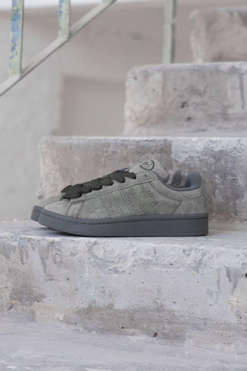 Чоловічі кросівки Adidas Campus Khaki (хакі) спортивні повсякденні кроси art1310 Адідас vkross