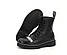 Жіночі зимові черевики Dr. Martens 1460 Sex Pistols Black Rolled Smooth (чорні) з написом хутро artALL04833 vkross, фото 6