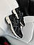 Чоловічі спортивні кросівки Asics GEL-VENTURE 6 Black Grey Beige (сірі з бежевим) демі кроси art1302 Асикс vkross, фото 4