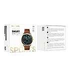 Смарт-годинник Hoco Y22 AMOLED з функцією дзвінка champagne gold, фото 6