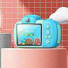 Дитячий фотоапарат Hoco DV201 з двома камерами blue, фото 5