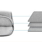 Сумка для ноутбука HAWEEL HWL7014 12.5-13.5" сіра, фото 5