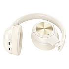 Наушники накладные Hoco W54 milky white, фото 2