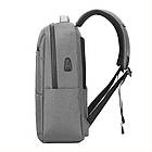 Рюкзак для ноутбука Aoking SN2115 сірий, фото 3