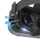 Окуляри віртуальної реальності VR SHINECON з регулюванням міжзіничної відстані SC-G13-Black, фото 9