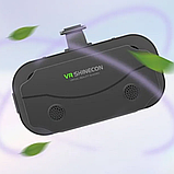 Окуляри віртуальної реальності VR SHINECON з регулюванням міжзіничної відстані SC-G13-Black, фото 8