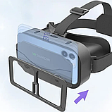 Окуляри віртуальної реальності VR SHINECON з регулюванням міжзіничної відстані SC-G13-Black, фото 10
