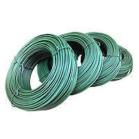 Проволока 100 м в зеленой ПВХ оболочке Ø 3.0 мм