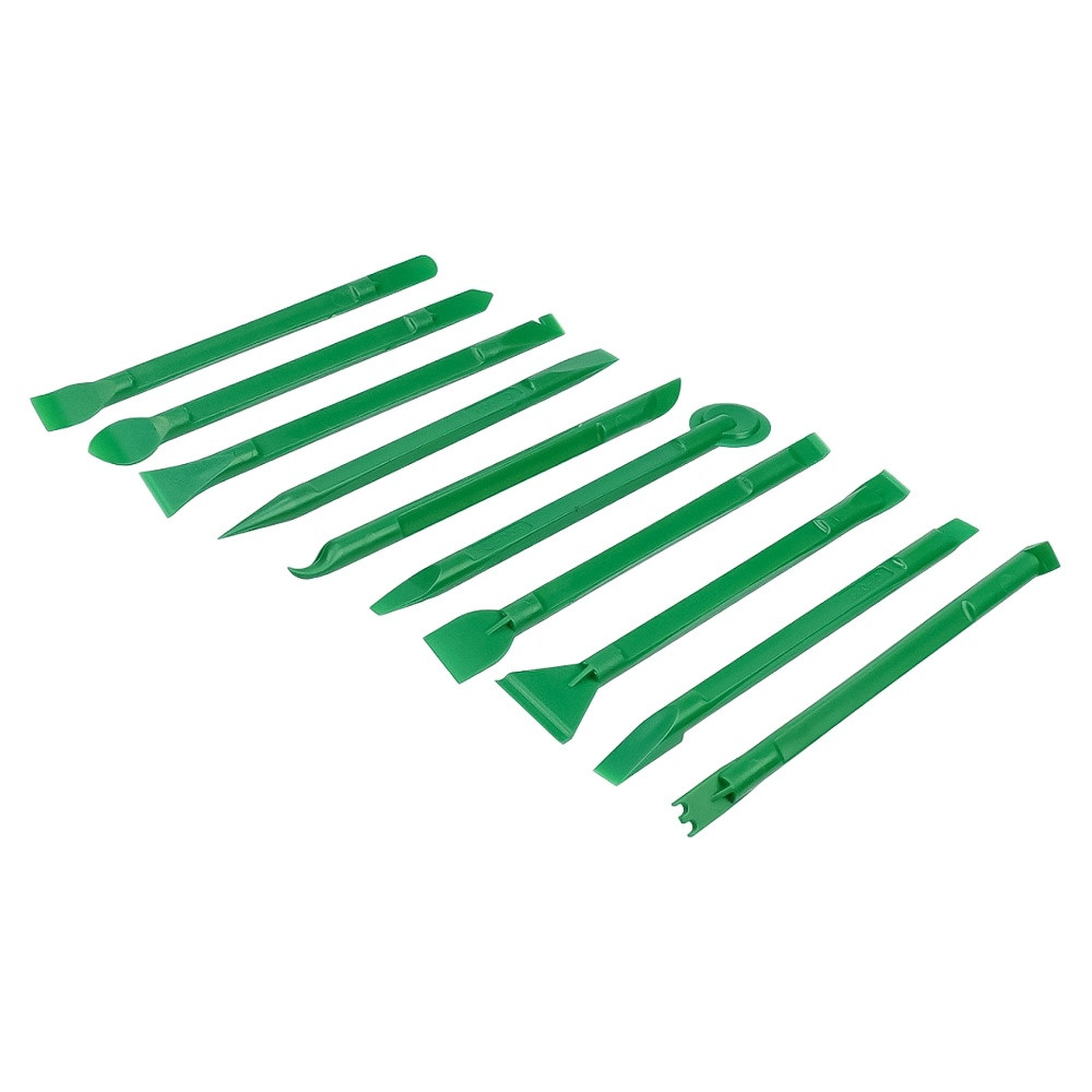 Набір двосторонніх пластикових лопаток Relife RL-049C 10 in 1, для розбирання корпусів, фото 1