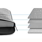 Сумка для ноутбука HAWEEL HWL2166 15-16" сіра, фото 4