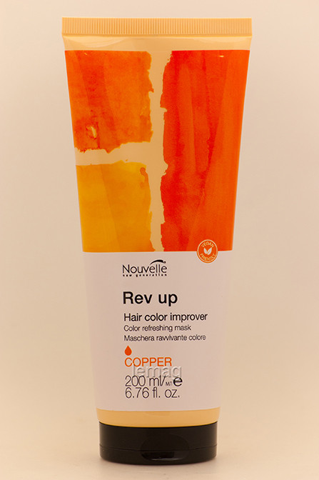 Nouvelle Маска для підтримки кольору - Мідь Color Glow Rev Up, 200 мл, фото 1