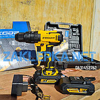 Шурупокрут акумуляторний 21 В, 37 Nm,0-1500 об./хв ZEGOR CDP-21H