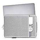 Сумка для ноутбука HAWEEL HWL7019 12.5-13.5" сіра, фото 3