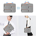 Сумка для ноутбука HAWEEL HWL2164 13-13.5" сіра, фото 4