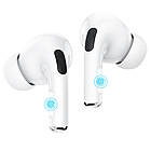 Бездротові TWS навушники Borofone BW27 вакуумні white, фото 6