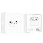 Бездротові TWS навушники Borofone BW27 вакуумні white, фото 10