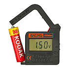 Тестер батарейок і акумуляторів Aneng 168 Max з РК дисплеєм (1.2V~4.8 V, 9V), фото 2