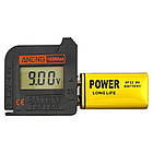 Тестер батарейок і акумуляторів Aneng 168 Max з РК дисплеєм (1.2V~4.8 V, 9V), фото 3