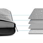 Сумка для ноутбука HAWEEL HWL2165 14-15" серая, фото 4