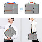 Сумка для ноутбука HAWEEL HWL2165 14-15" серая, фото 5