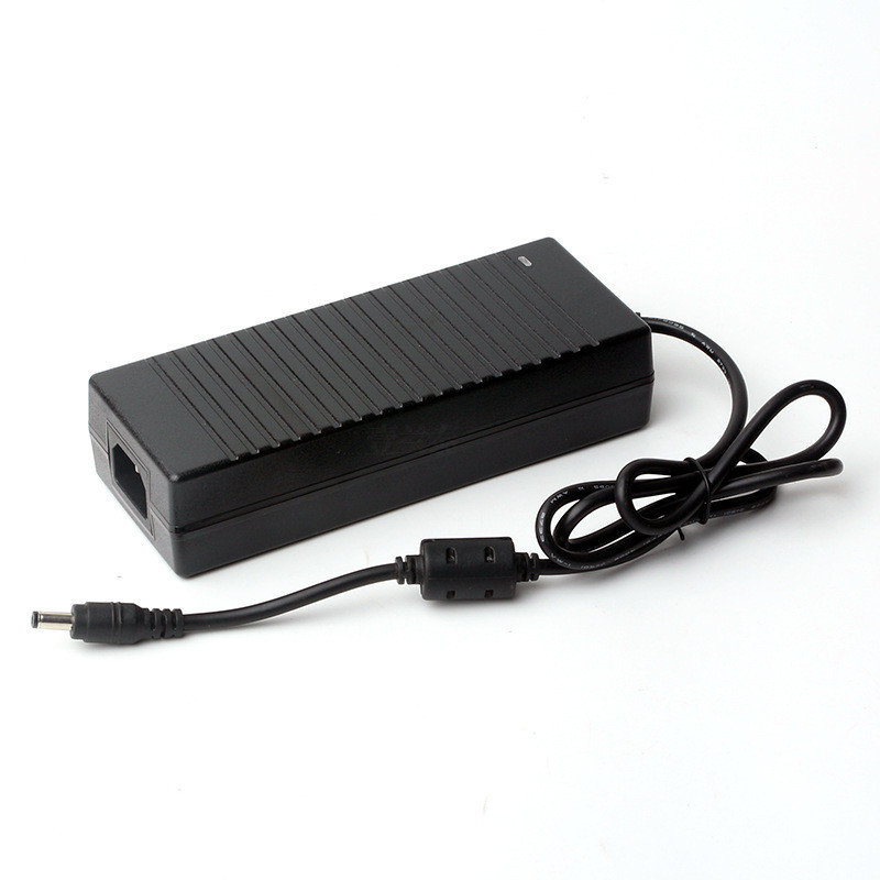 Імпульсний адаптер живлення YT-2405 24 В 5 А (120 Вт) штекер 5,5/2,5 + шнур живлення, довжина 1,00 м, LED-індикація, фото 1