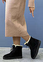 Уги жіночі зимові 8 пар у ящику чорного кольору 36-41, фото 5