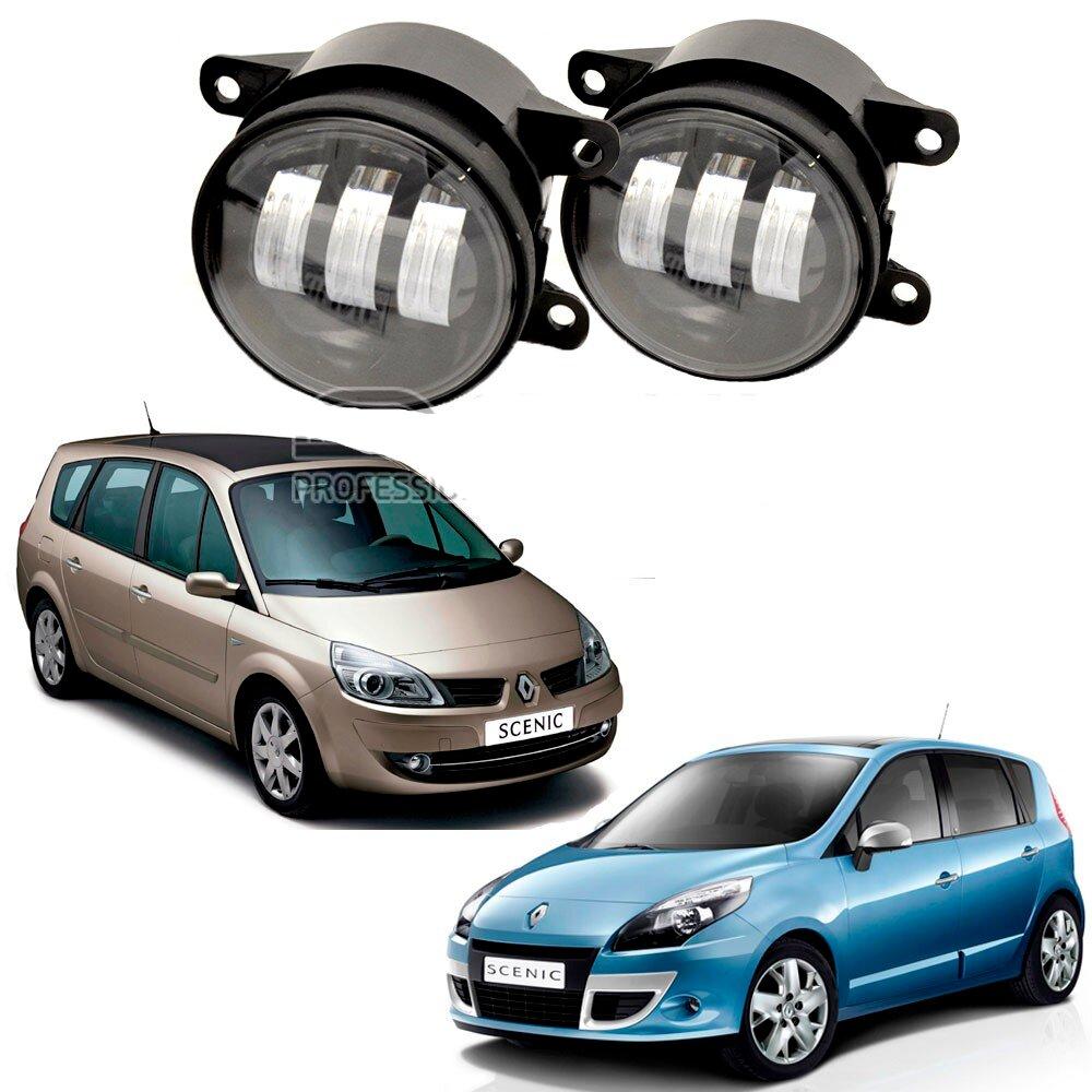 Протитуманні фари Renault Scenic 3 Світлодіодні