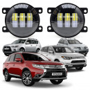 Протитуманні фари Mitsubishi Outlander 2 режими Світлодіодні