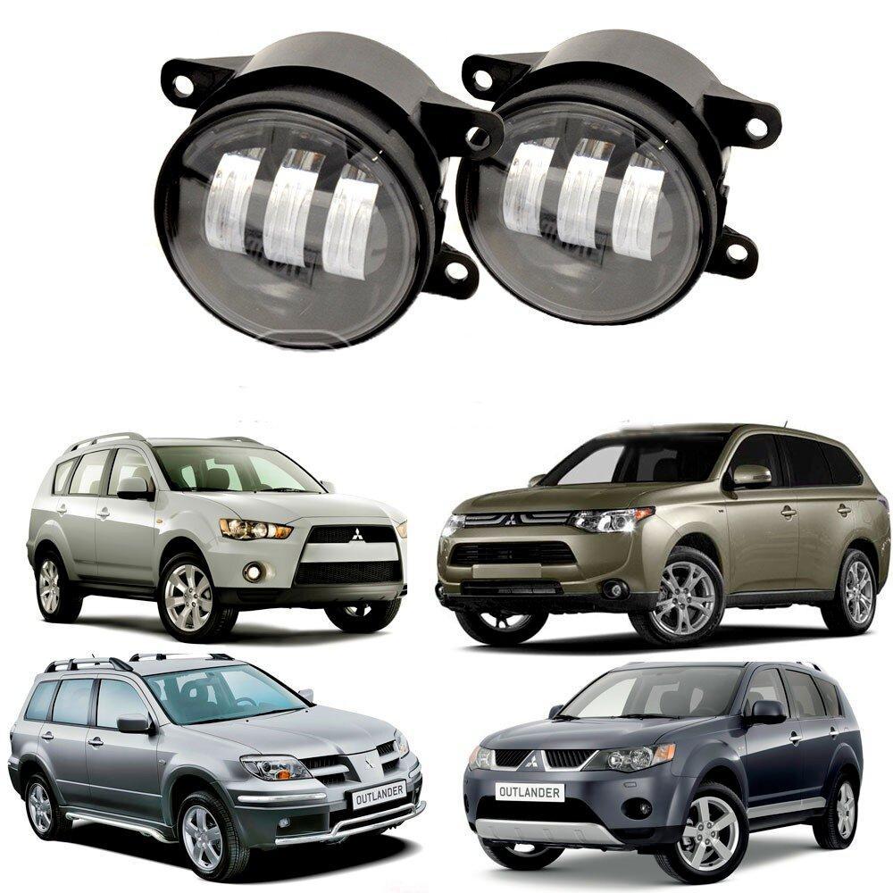 Протитуманні фари Mitsubishi Outlander Світлодіодні