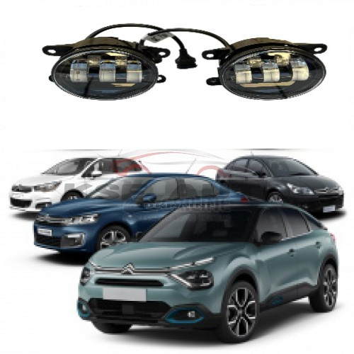 Протитуманні світлодіодні фари Citroen С4 3 5 лінз
