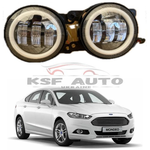 Протитуманітні світлодіодні фари Ford Mondeo Ангельські очі