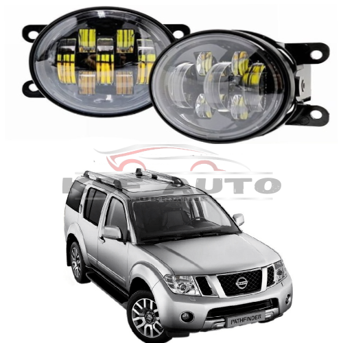 Протитуманітні світлодіодні фари Nissan Pathfinder III (R51M) 7 лінз