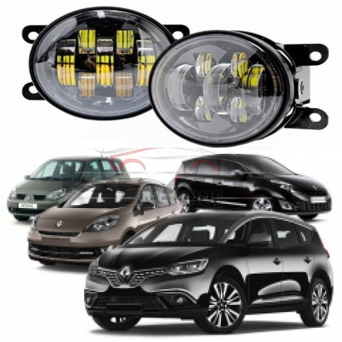 Протитуманітні світлодіодні фари Renault Grand Scenic 7 лінз