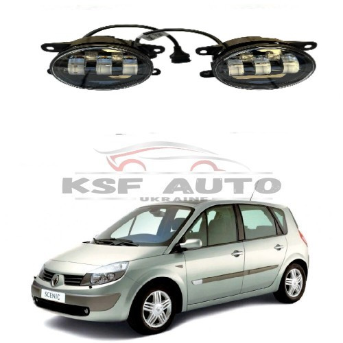 Протитуманні світлодіодні фари Renault Grand Scenic 5 лінз
