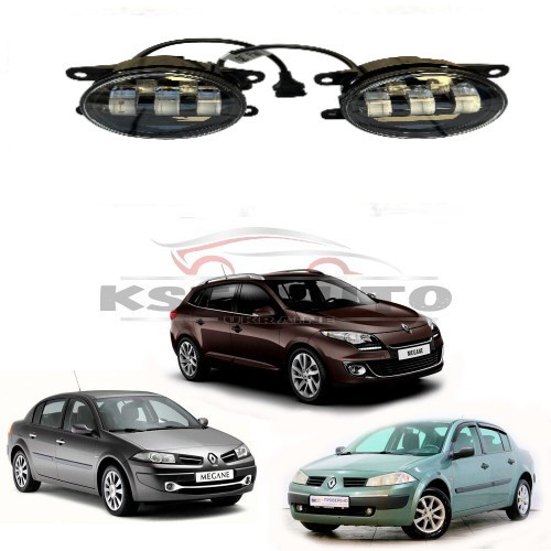Протитуманітні світлодіодні фари Renault Megane 5 лінз