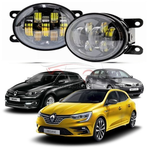Протитуманітні світлодіодні фари Renault Megane 3-4 7 лінз