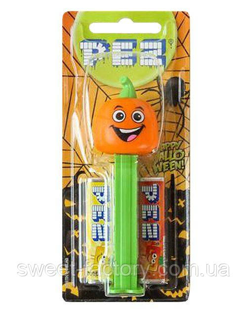 Диспенсер із цукерками Pez Halloween Pumpkin Smiling 17g